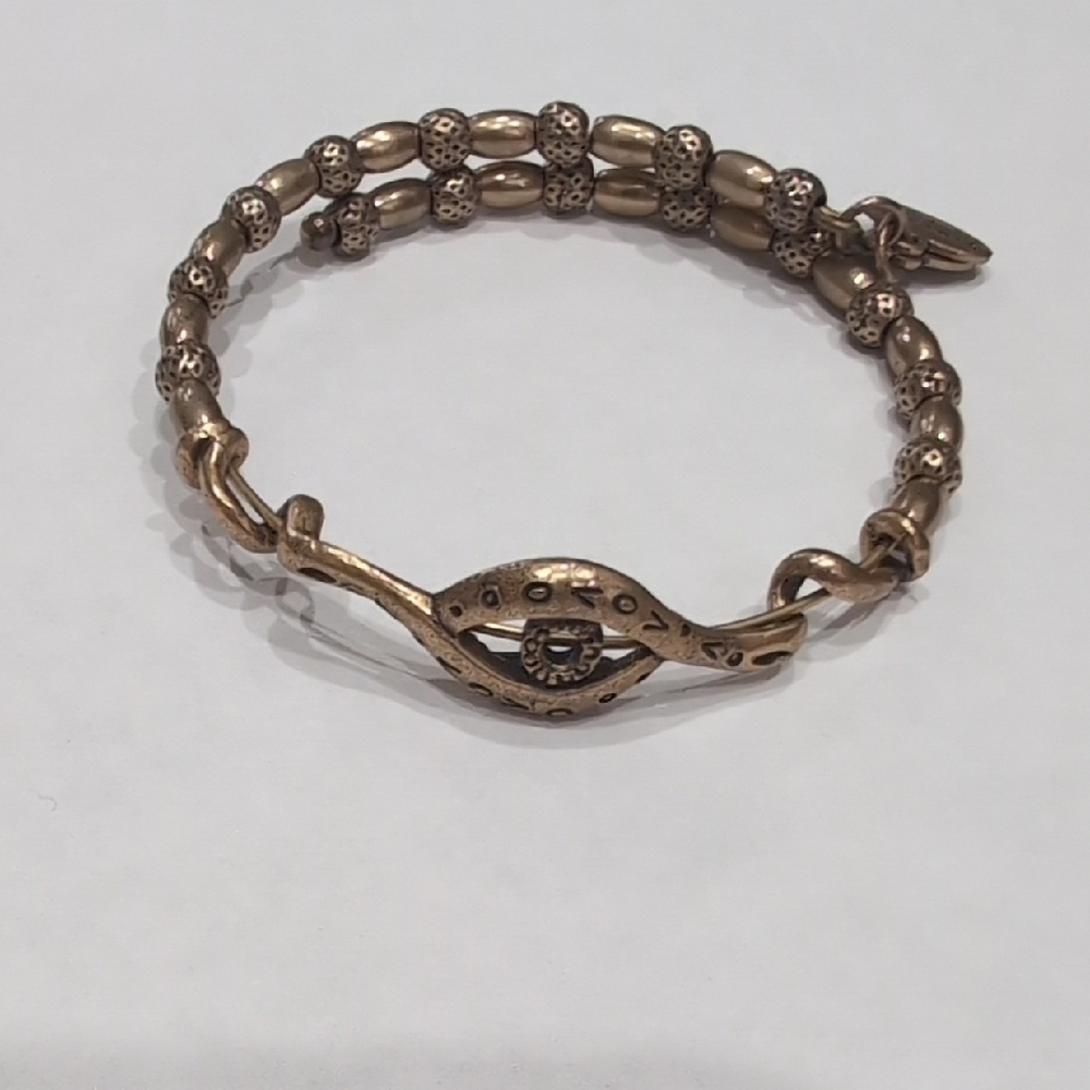 Alex and Ani Gold Eye Bracelet
